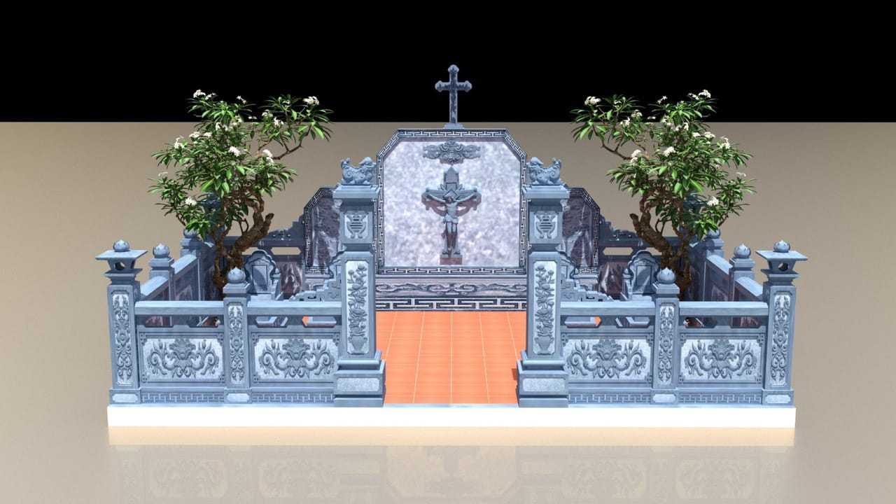 Phối cảnh khu lăng mộ - PC9
