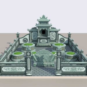 Phối cảnh khu lăng mộ - PC11